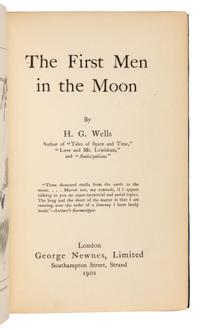 WELLS, H.G. (1866-1946). The First Men in the Moon. London: George Newnes, 1901.
