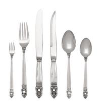 An American Silver Flatware Service