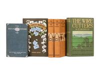 [PUBLISHER'S TRADE BINDINGS - AMERICAN]. A group of 5 volumes in fine bindings designed for Houghton Mifflin.