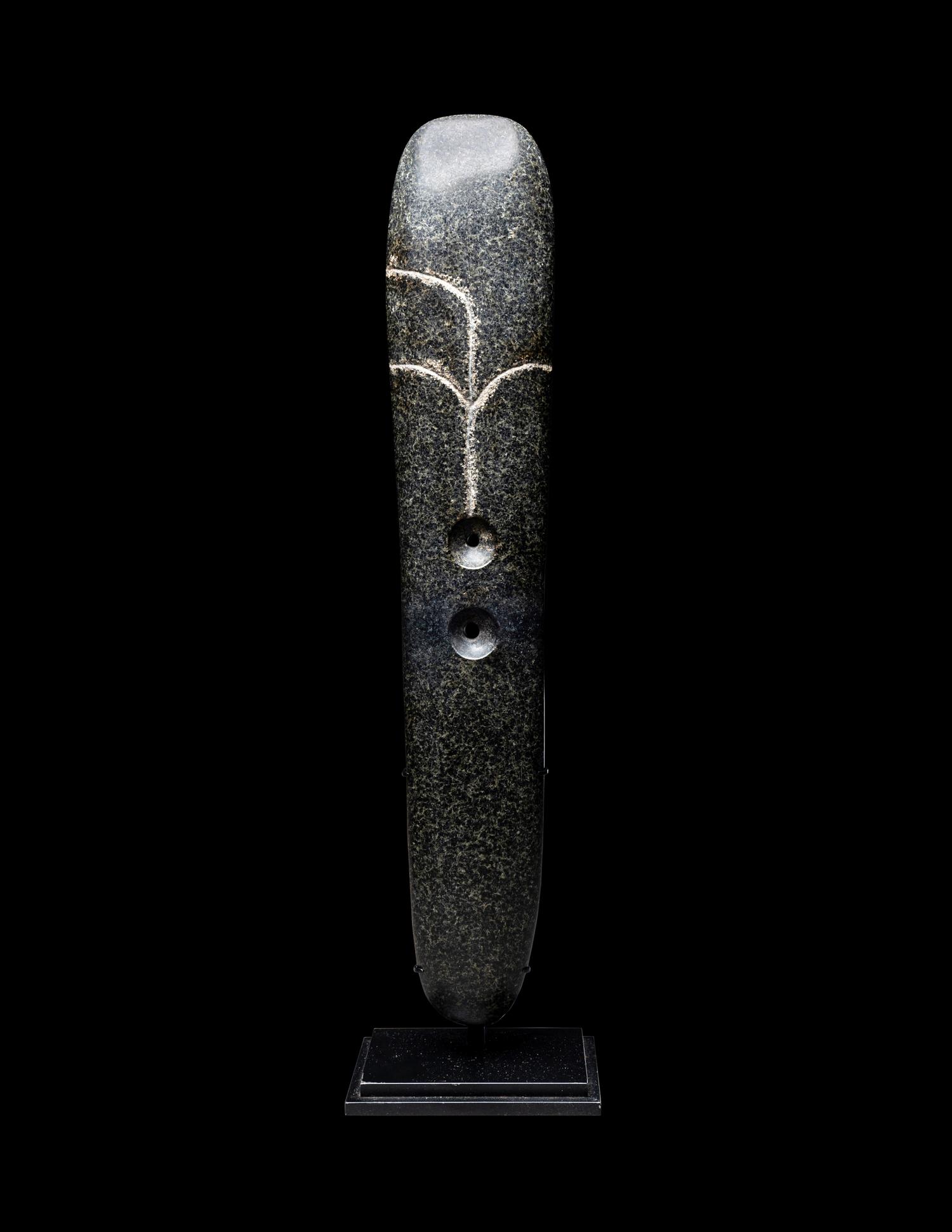 An Izapan Serpentine Engraved Celt
