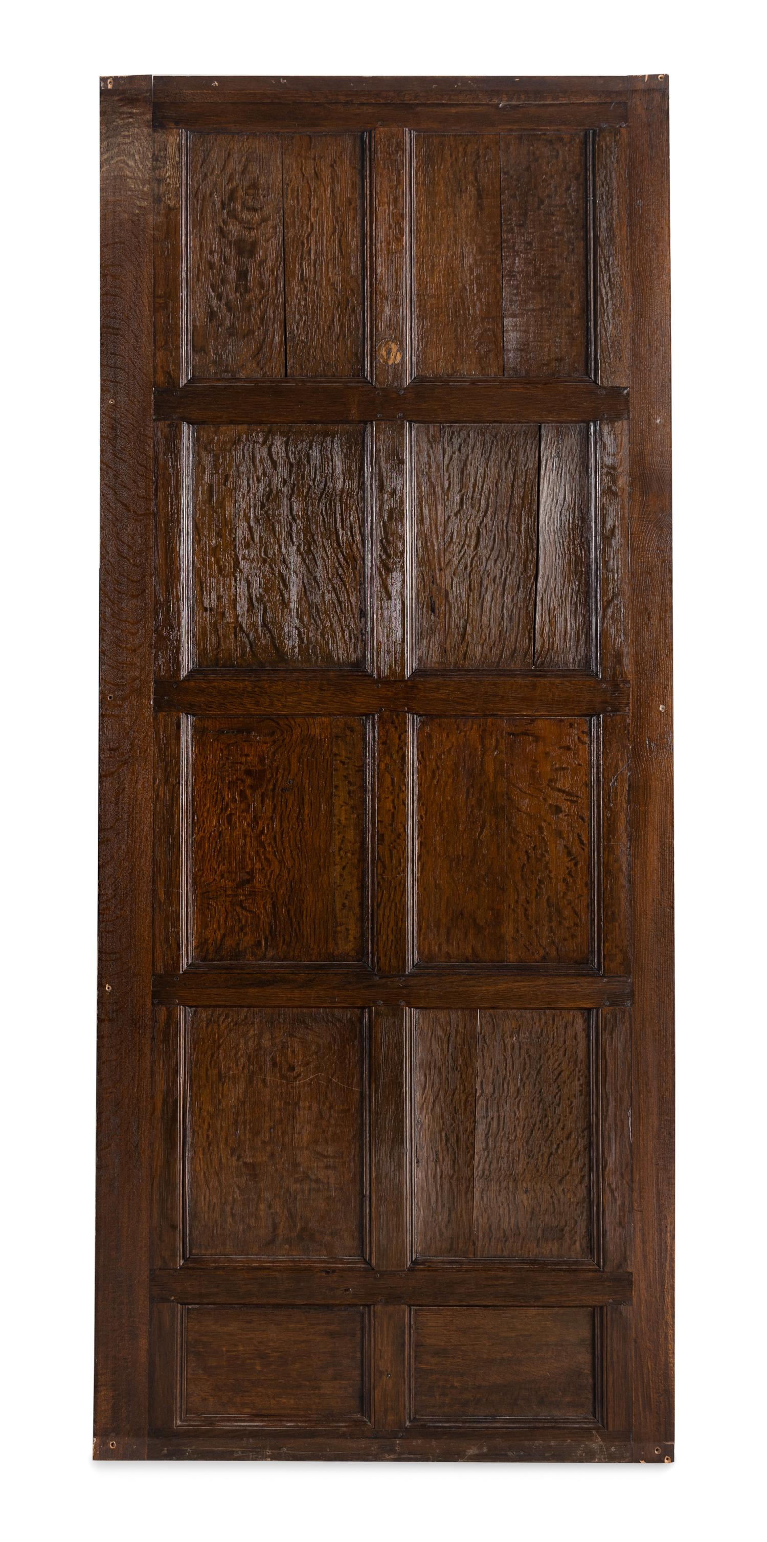 A Group of Elizabethan Oak Room Panels from Whitehall, Shrewsbury