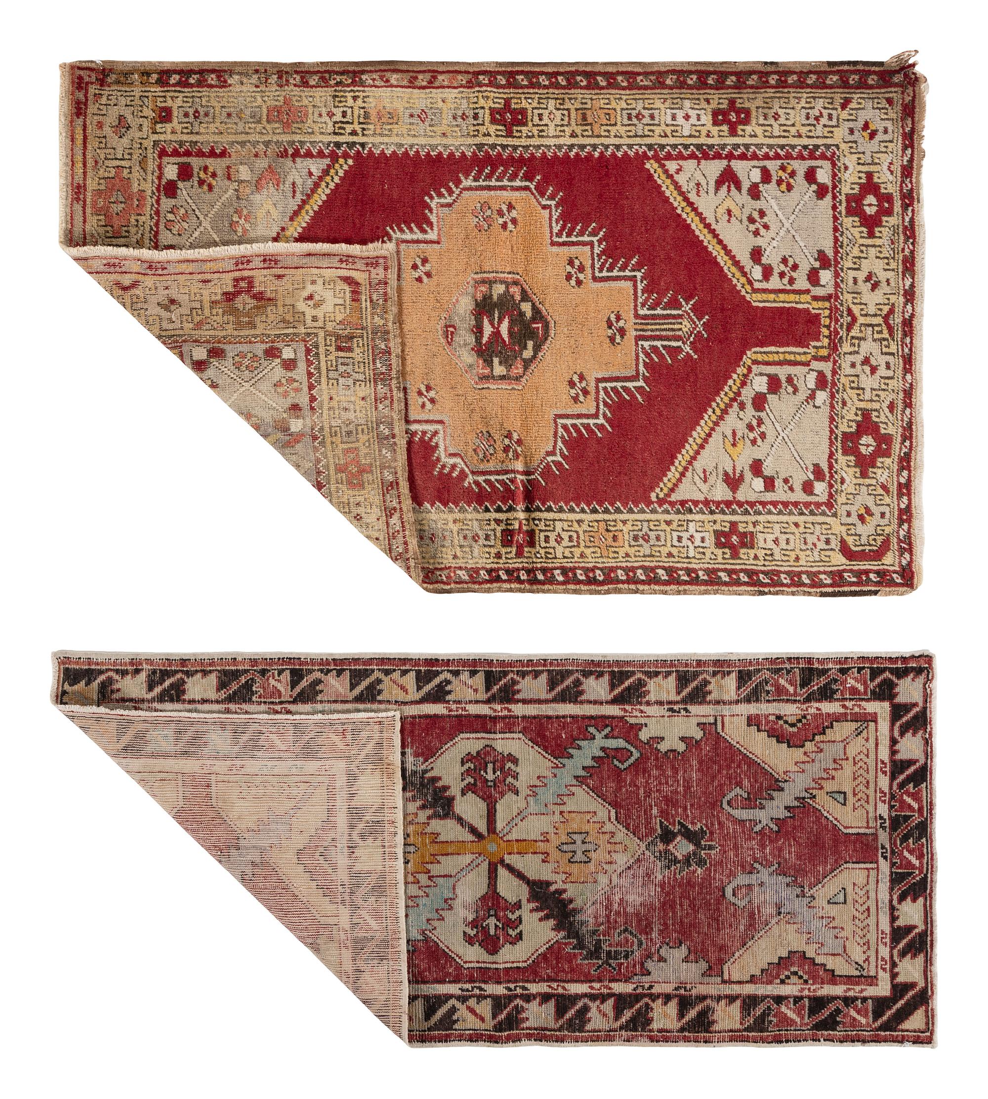 Two Oushak Rugs