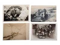 [MINING]. A group of approx. 80 RPPCs & photographs of mining and oil drilling.