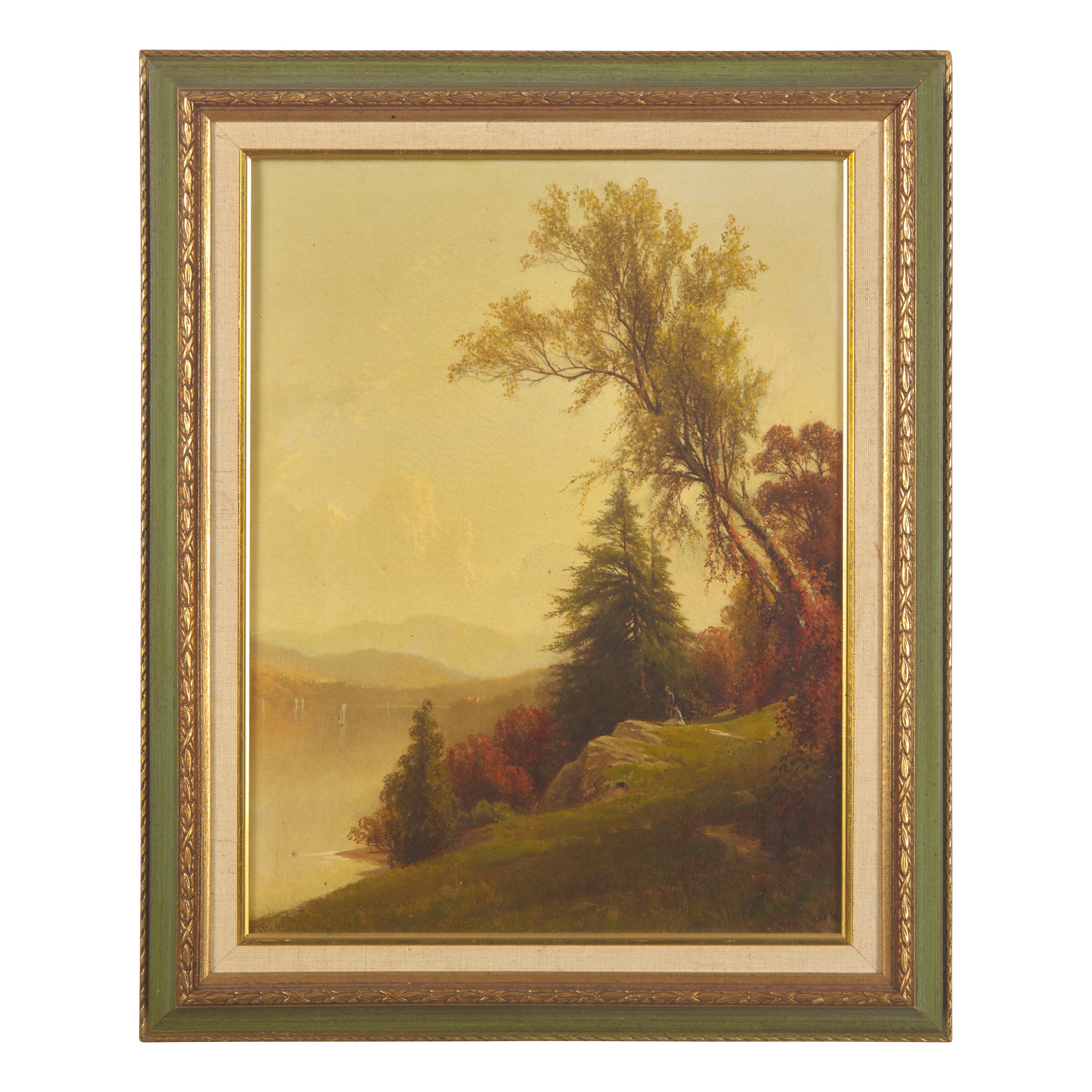 George Henry Smillie (American, 1840–1921) — Along the River , 1806