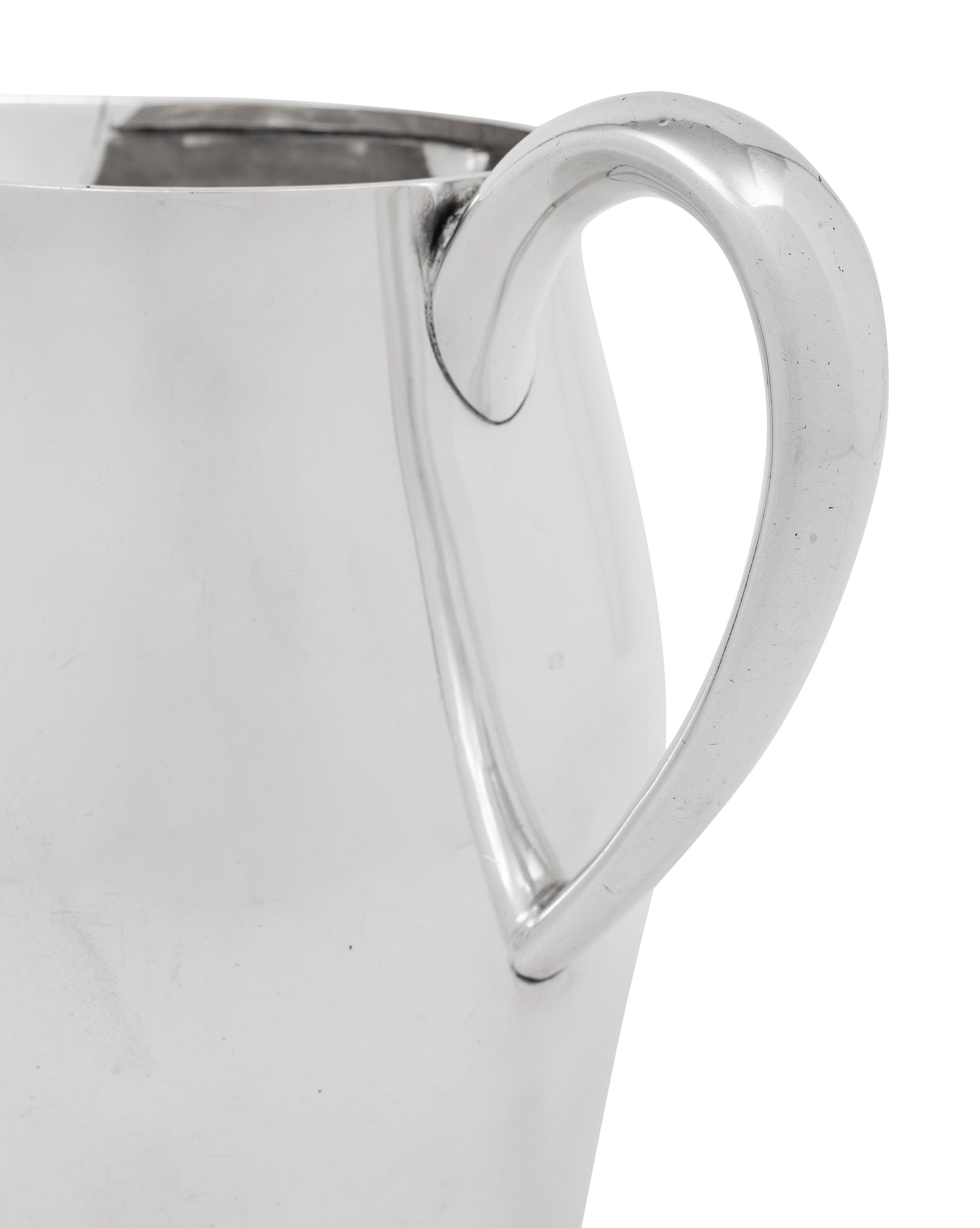 An American Silver Water Pitcher