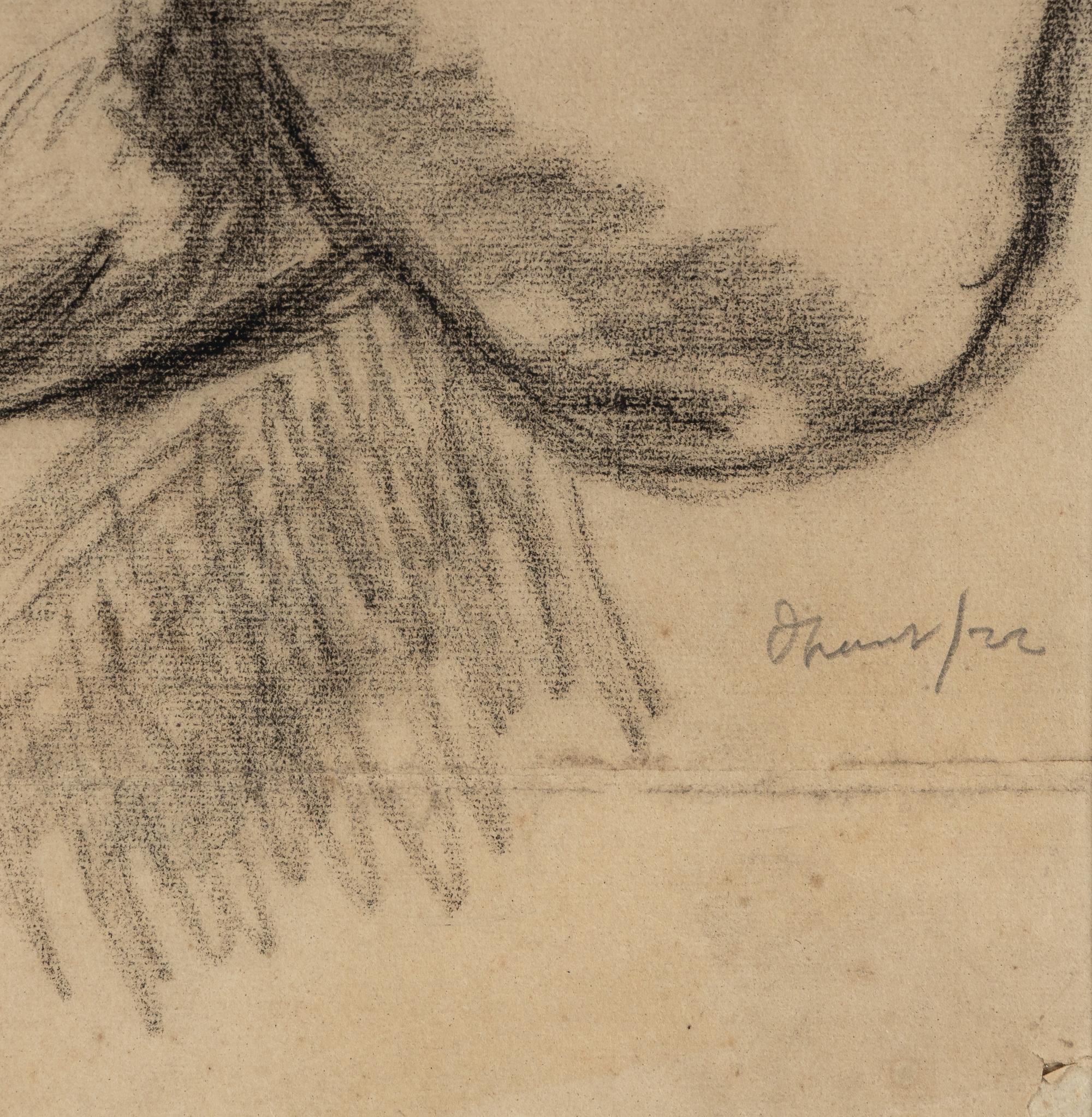 Reclining Male Nude , 1922