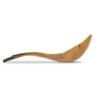 Northwest Coast mother-of-pearl inlaid horn spoon probably Haida, late 19th century