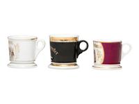 Three Porcelain Shaving Mugs