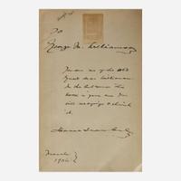 [Literature] (Whitman, Walt) Traubel, Horace With Walt Whitman In Camden…
