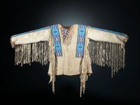 Assiniboine Beaded Hide Shirt