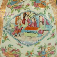 A Chinese Export Famille Rose Vase Mounted as a Lamp