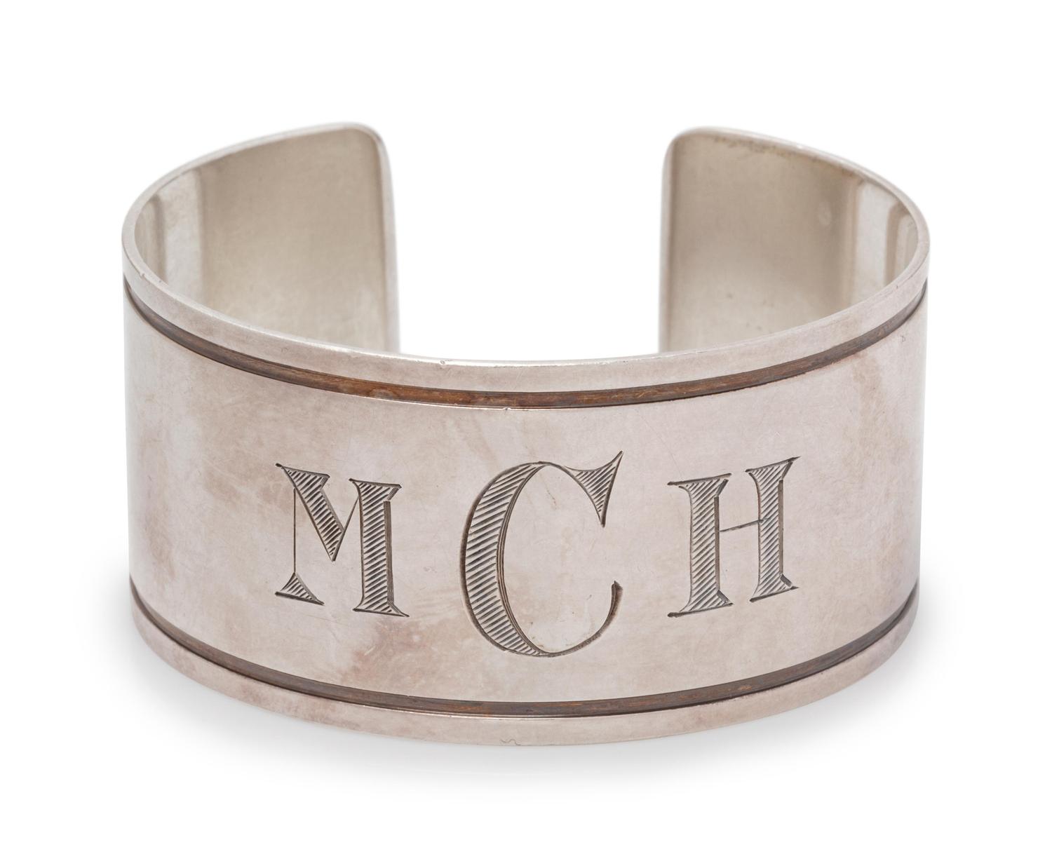 A Sterling Silver Cuff Bracelet, Georg Jensen,