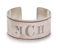 A Sterling Silver Cuff Bracelet, Georg Jensen,