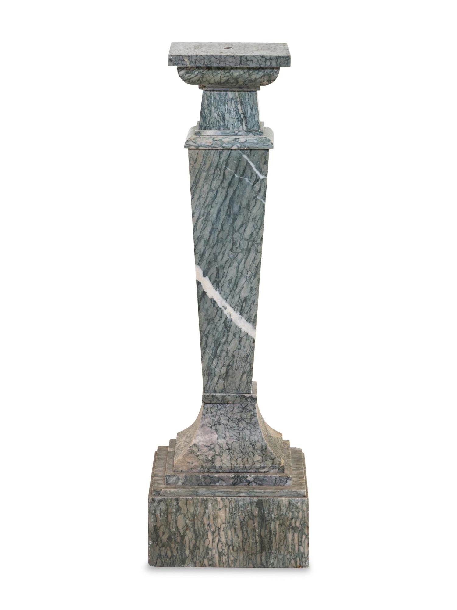 A Continental Marble Pedestal