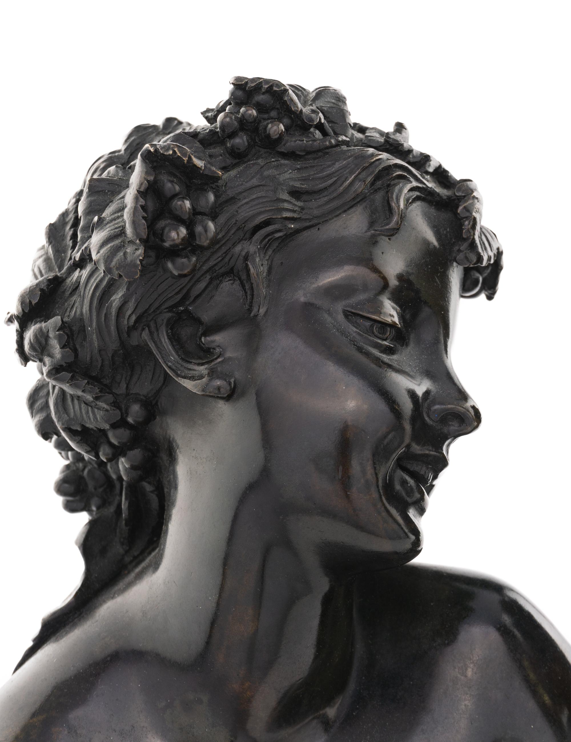 A Pair of Continental Bronze Busts