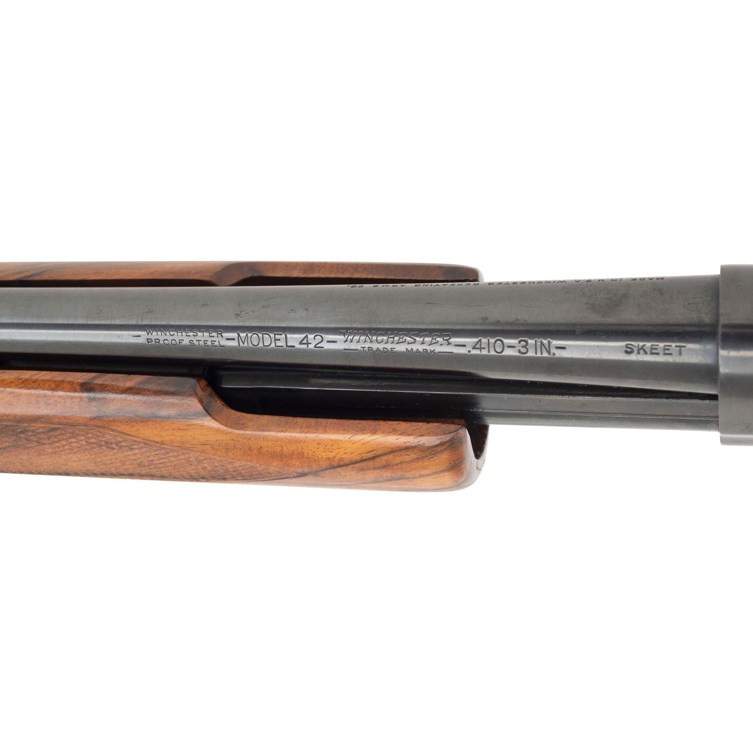**Winchester Model 42 with Deluxe Wood