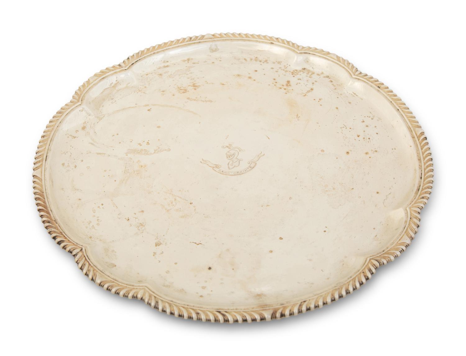 An American Silver Salver — Gorham Mfg., Providence, RI