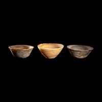 Three Bactrian Alabaster Bowls