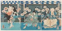 13 Japanese Woodblock Prints