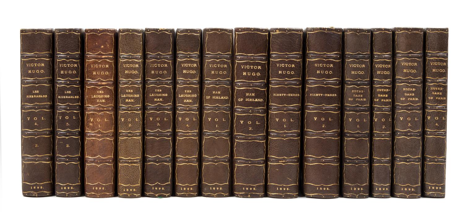 HUGO, VICTOR. The Novels. Complete and unabridged. London, 1895. 28 vols. Limited.