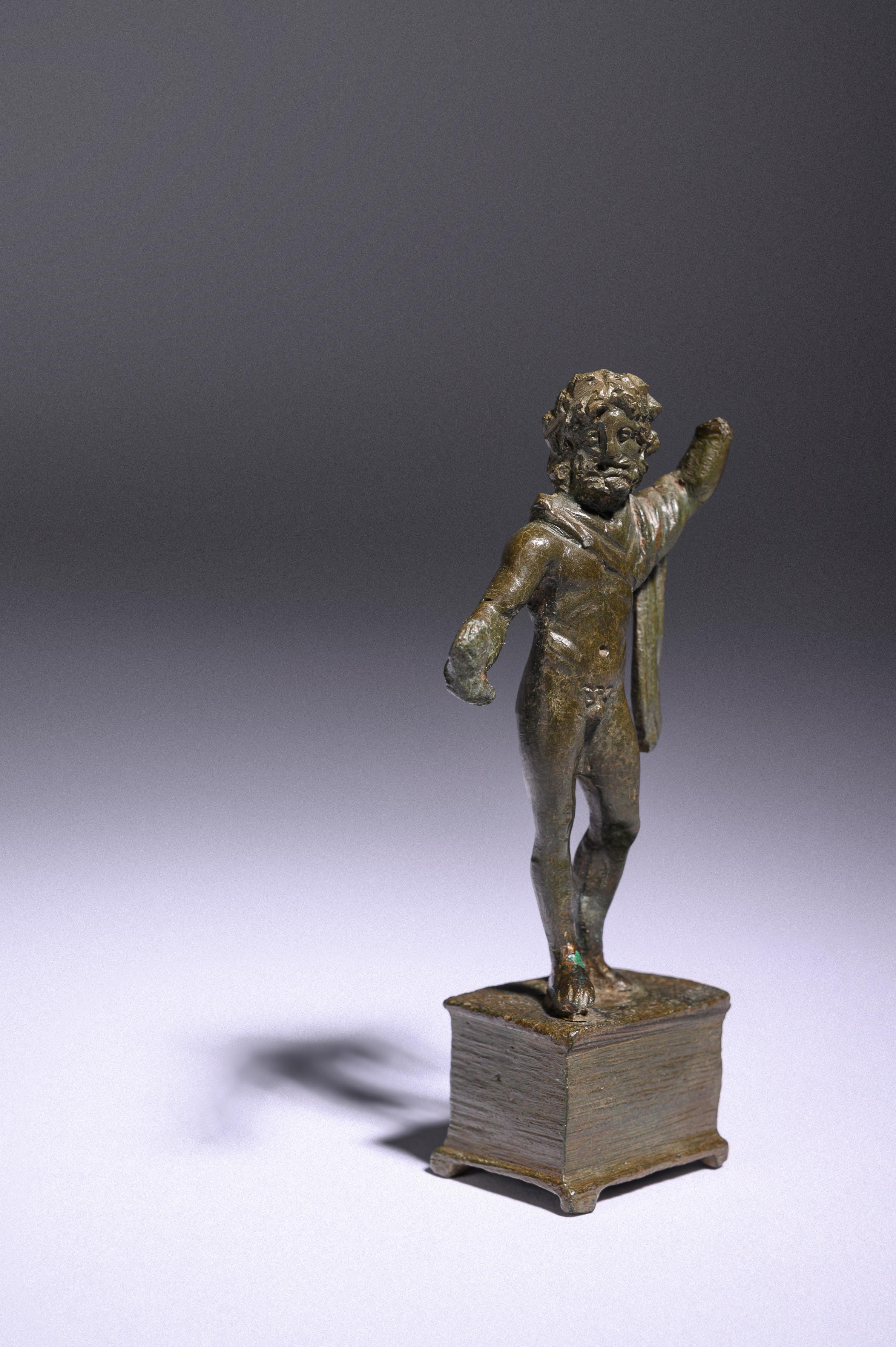 A Roman Bronze Zeus