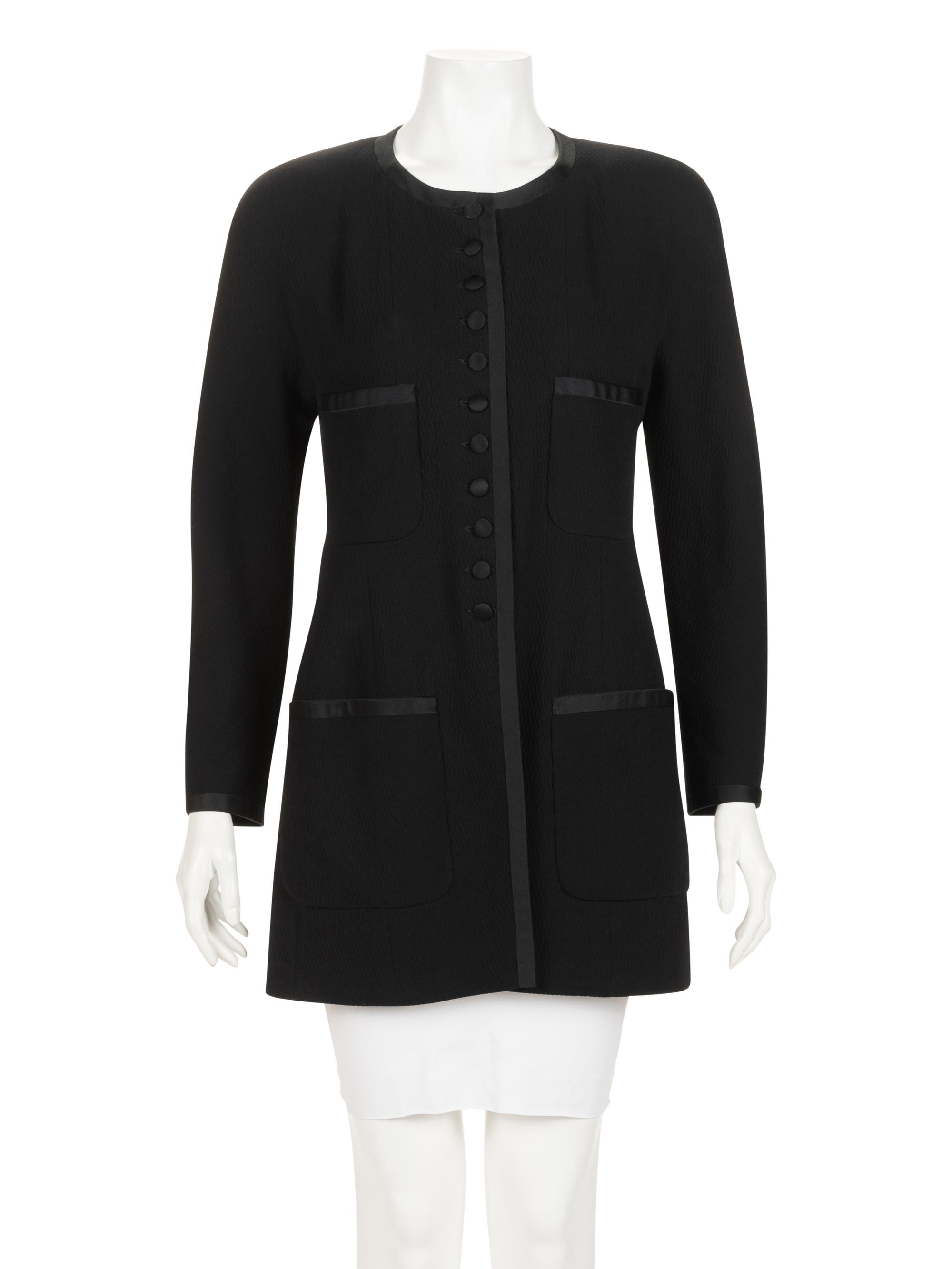 Chanel Satin Trimmed Jacket, 1980s