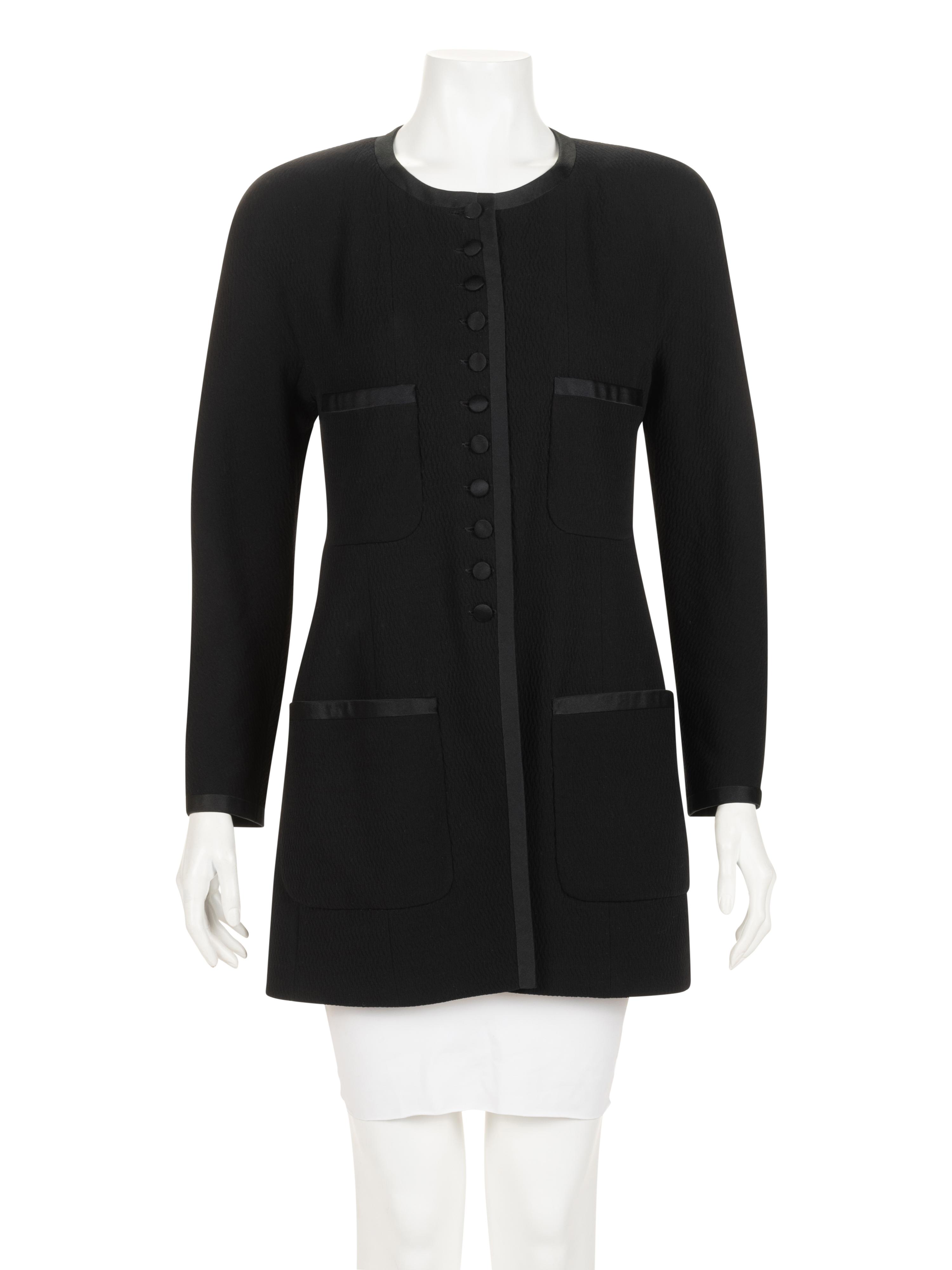 Chanel Satin Trimmed Jacket, 1980s
