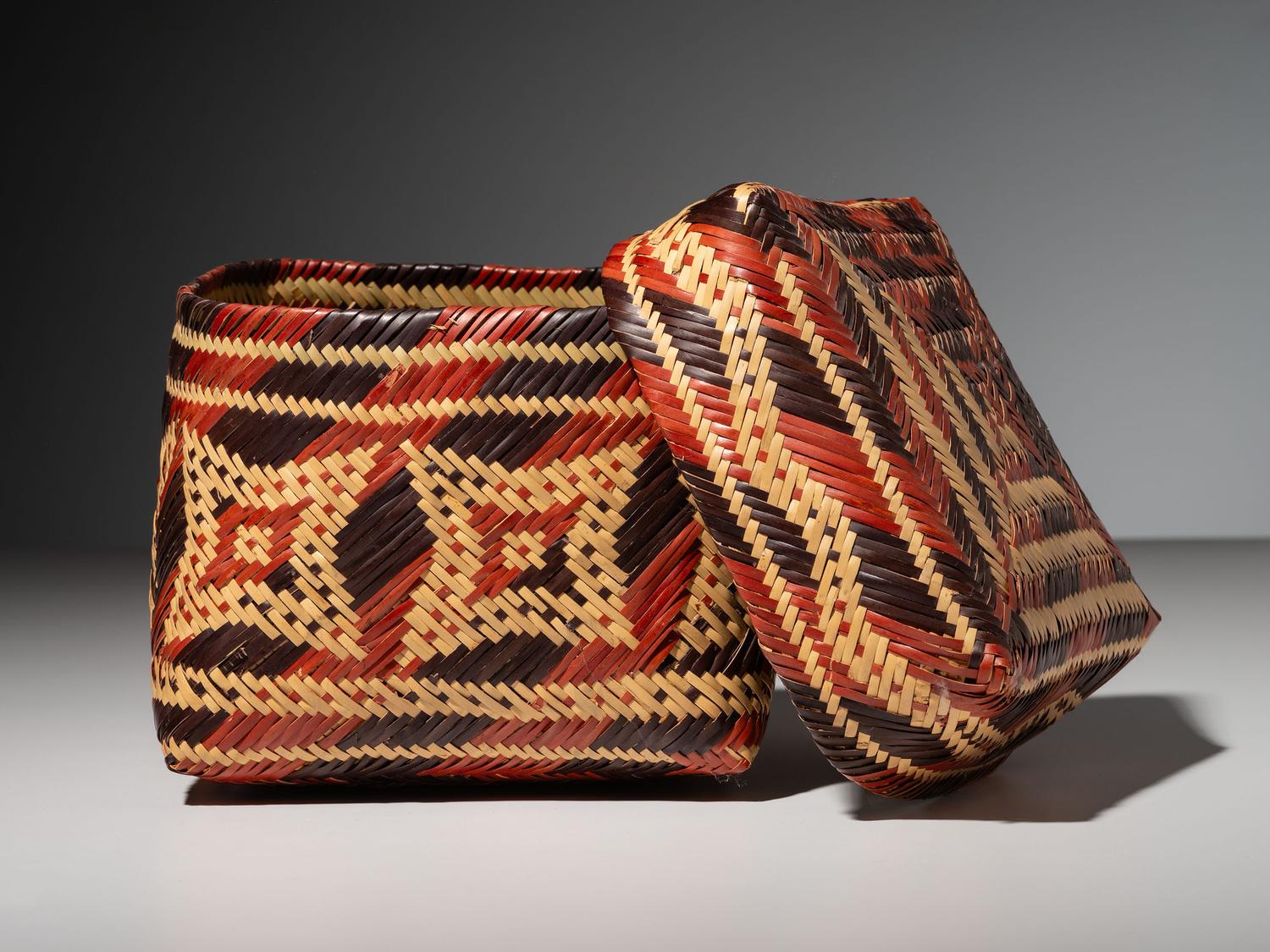 Double-Walled Lidded Basket