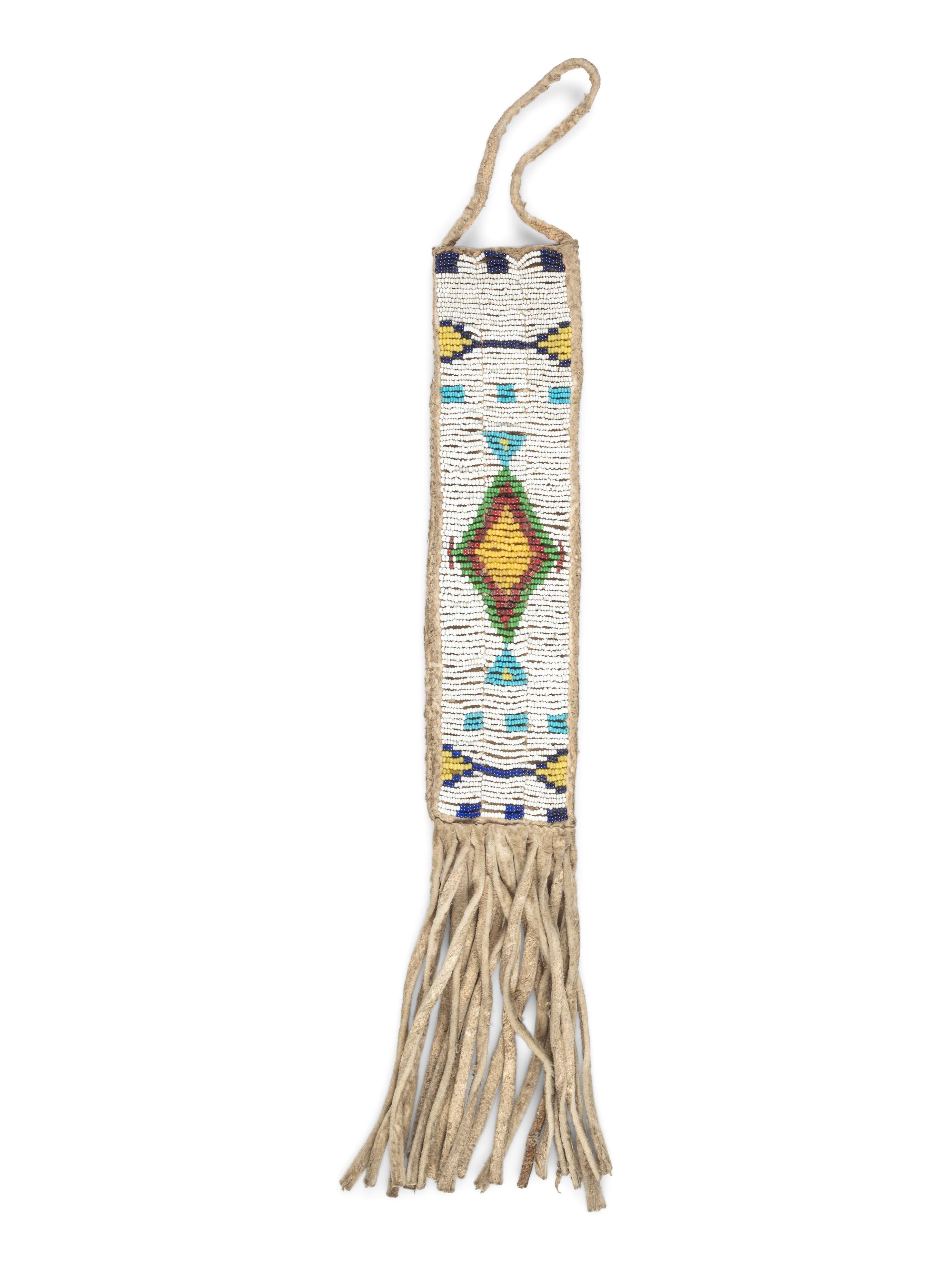 Sioux Beaded Hide Case