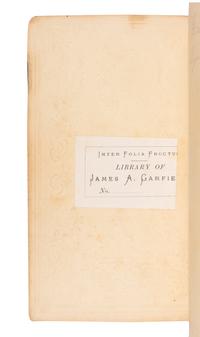 [GARFIELD, James A. (1831-1881), his copy]. The Stars of the Earth; or, thoughts upon Space, Time, and Eternity . Boston: Wm. Crosby and H.P. Nichols, 1850.