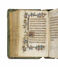 MASTERS OF THE BEAUFORT SAINTS (active Bruges, c. 1410-1415) Book Hours, in Latin, illuminated manuscript on parchment [Southern Netherlands, Bruges, c. 1410-1415]