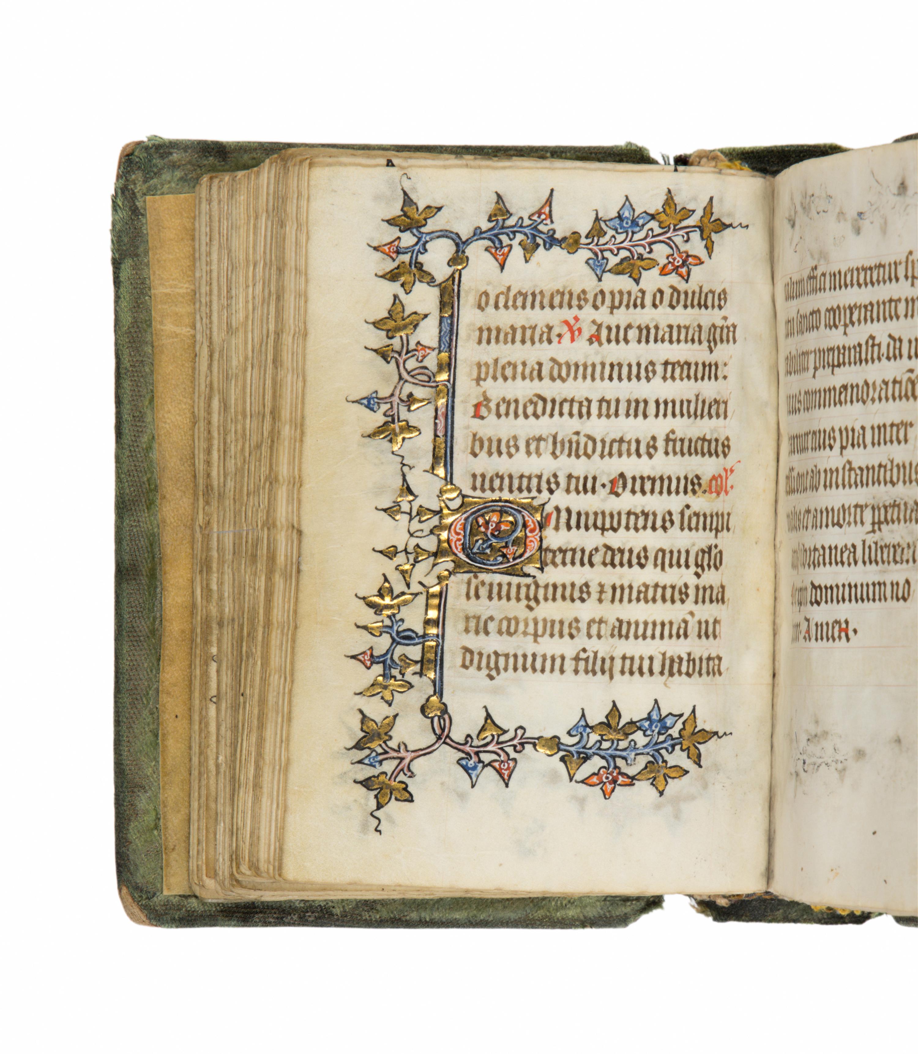 MASTERS OF THE BEAUFORT SAINTS (active Bruges, c. 1410-1415) Book Hours, in Latin, illuminated manuscript on parchment [Southern Netherlands, Bruges, c. 1410-1415]