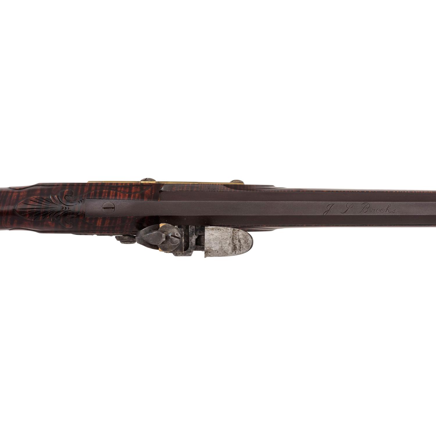 Contemporary Flintlock Longrifle by Jack Brooks