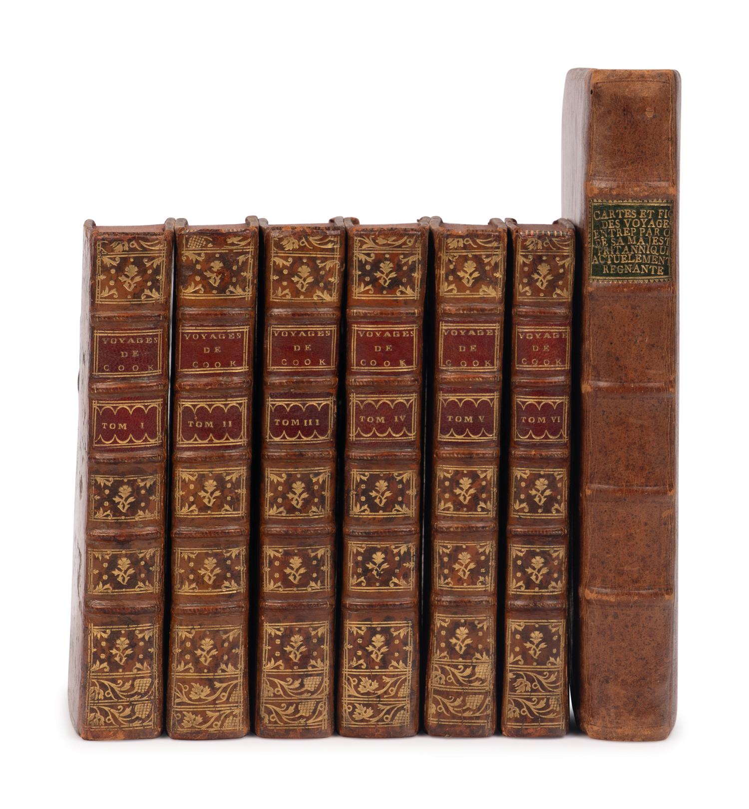 [Travel & Exploration] Cook, Captain James. Voyage dans l'Hemisphere Austral, et Autor du Monde...