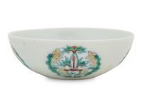 A Chinese Doucai Porcelain Cup