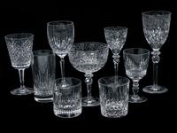 An Assorted Collection of Crystal Stemware — VARIOUS MAKERS, 20TH CENTURY