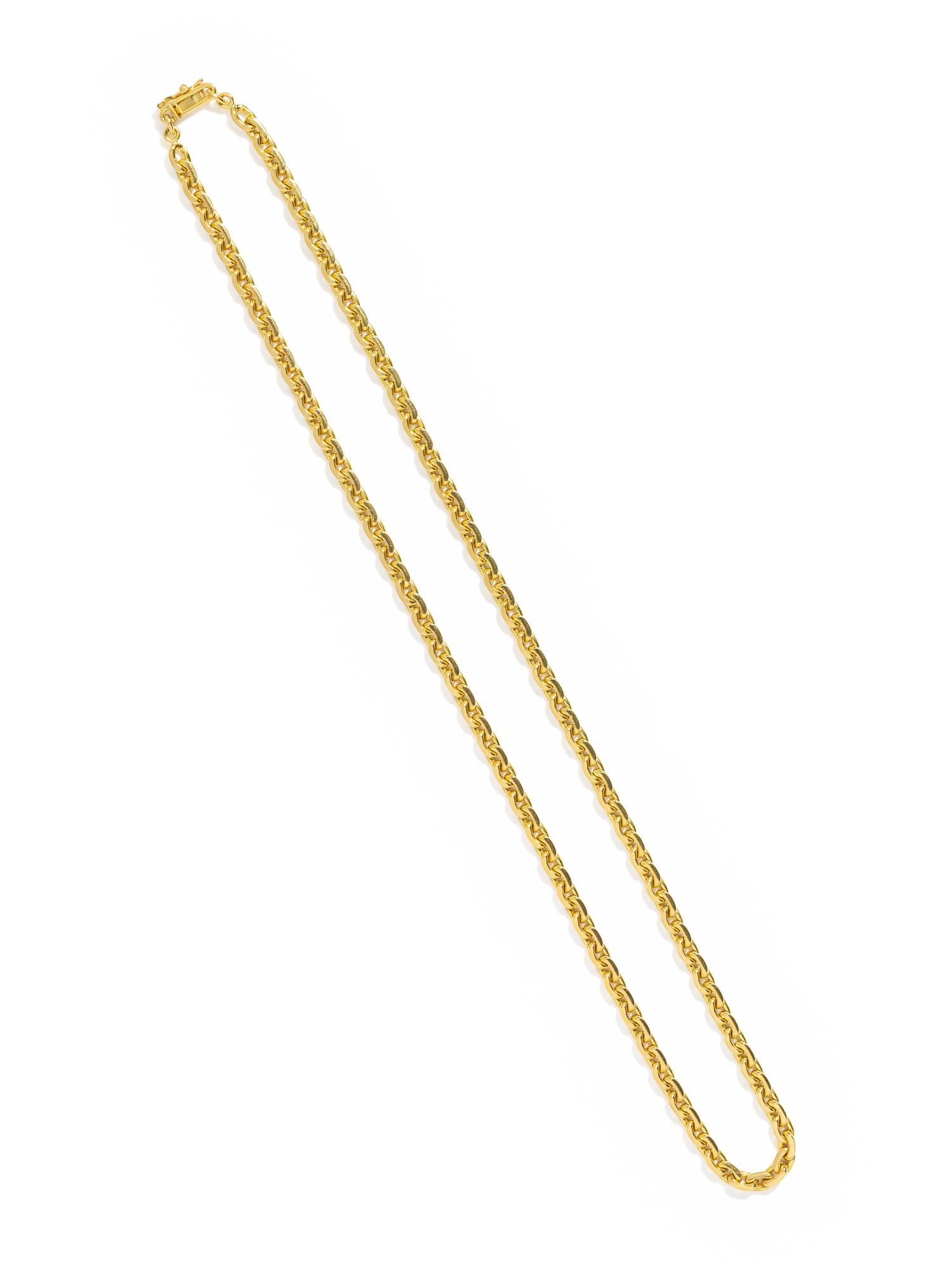 YELLOW GOLD NECKLACE