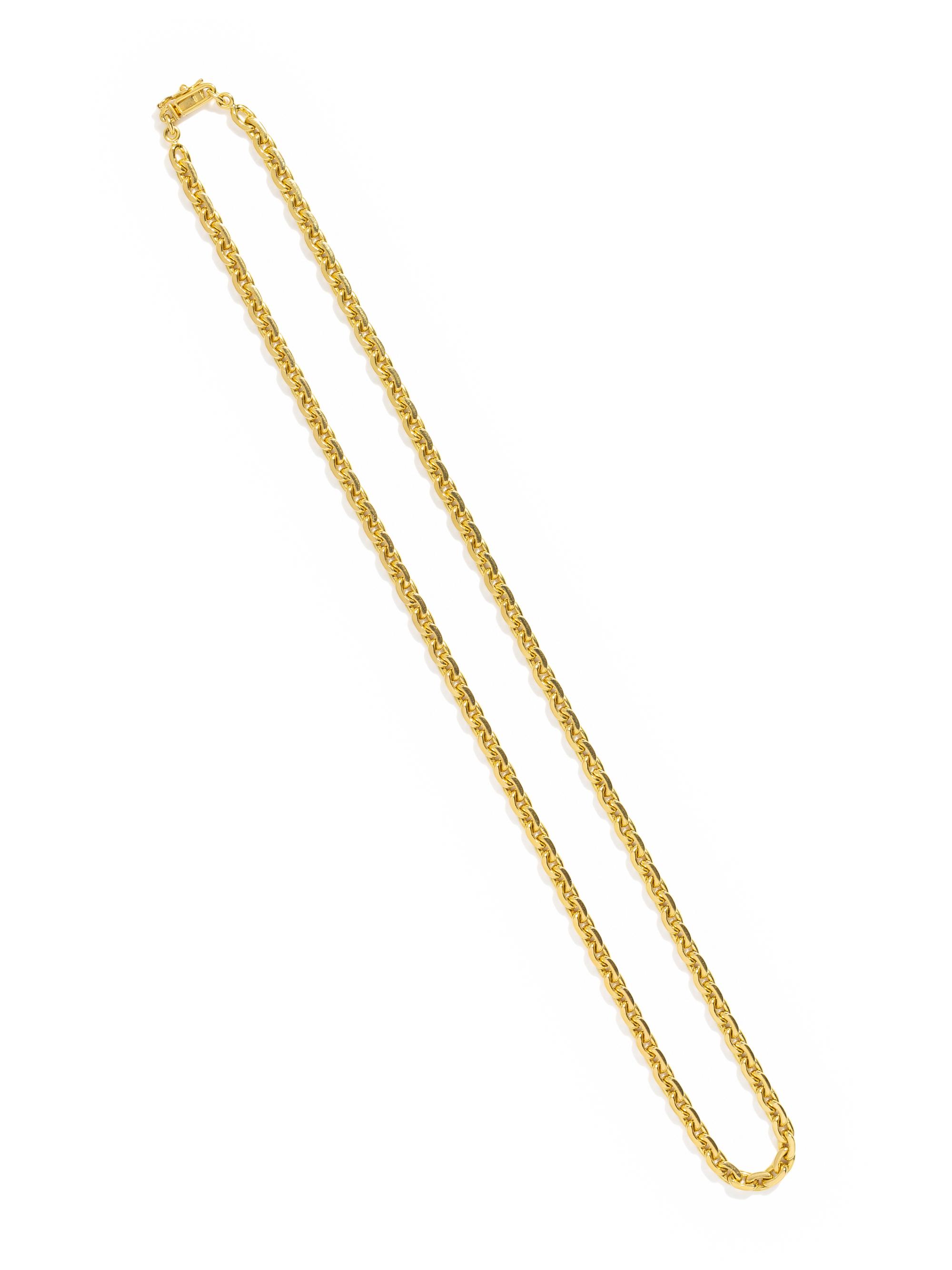 YELLOW GOLD NECKLACE