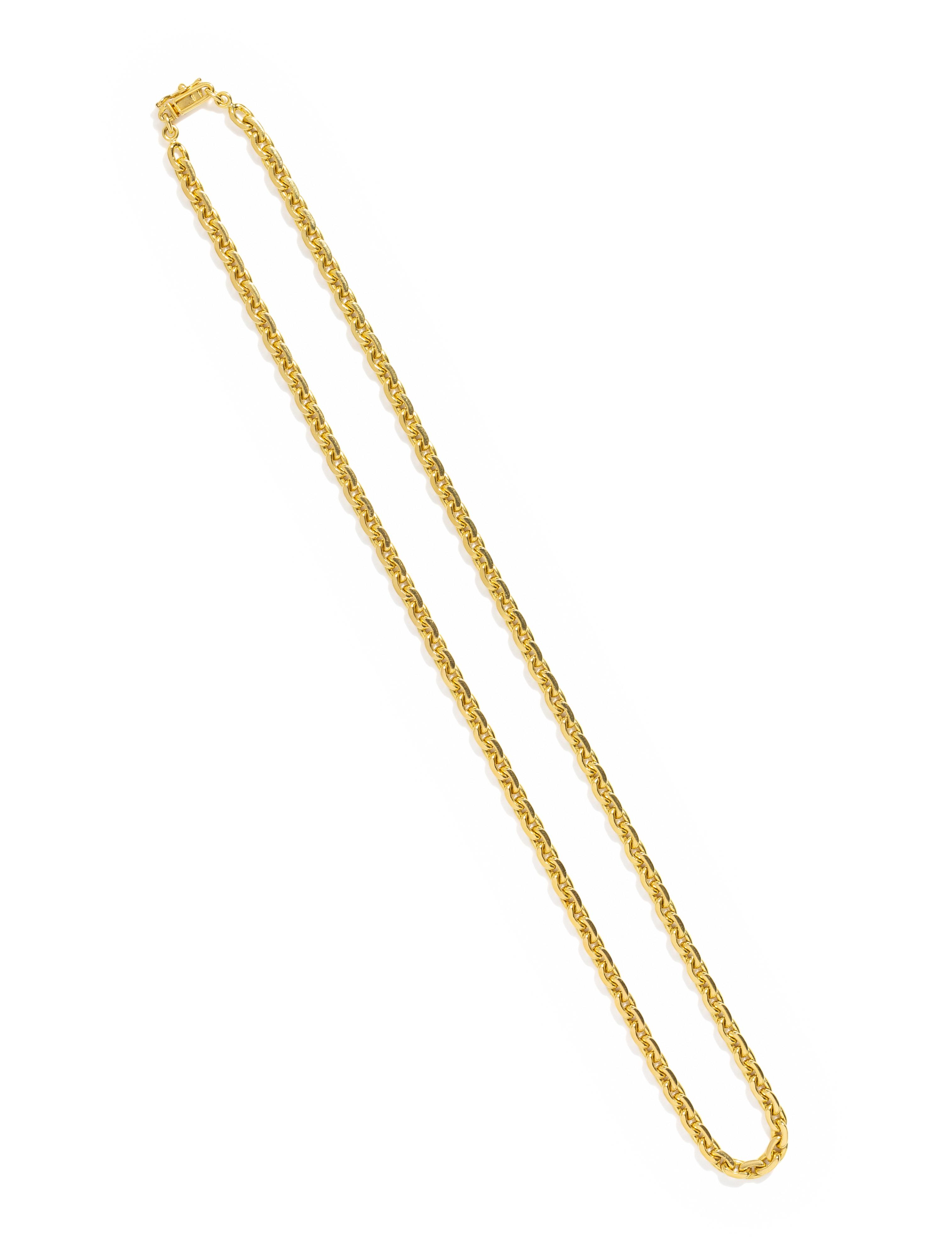 YELLOW GOLD NECKLACE