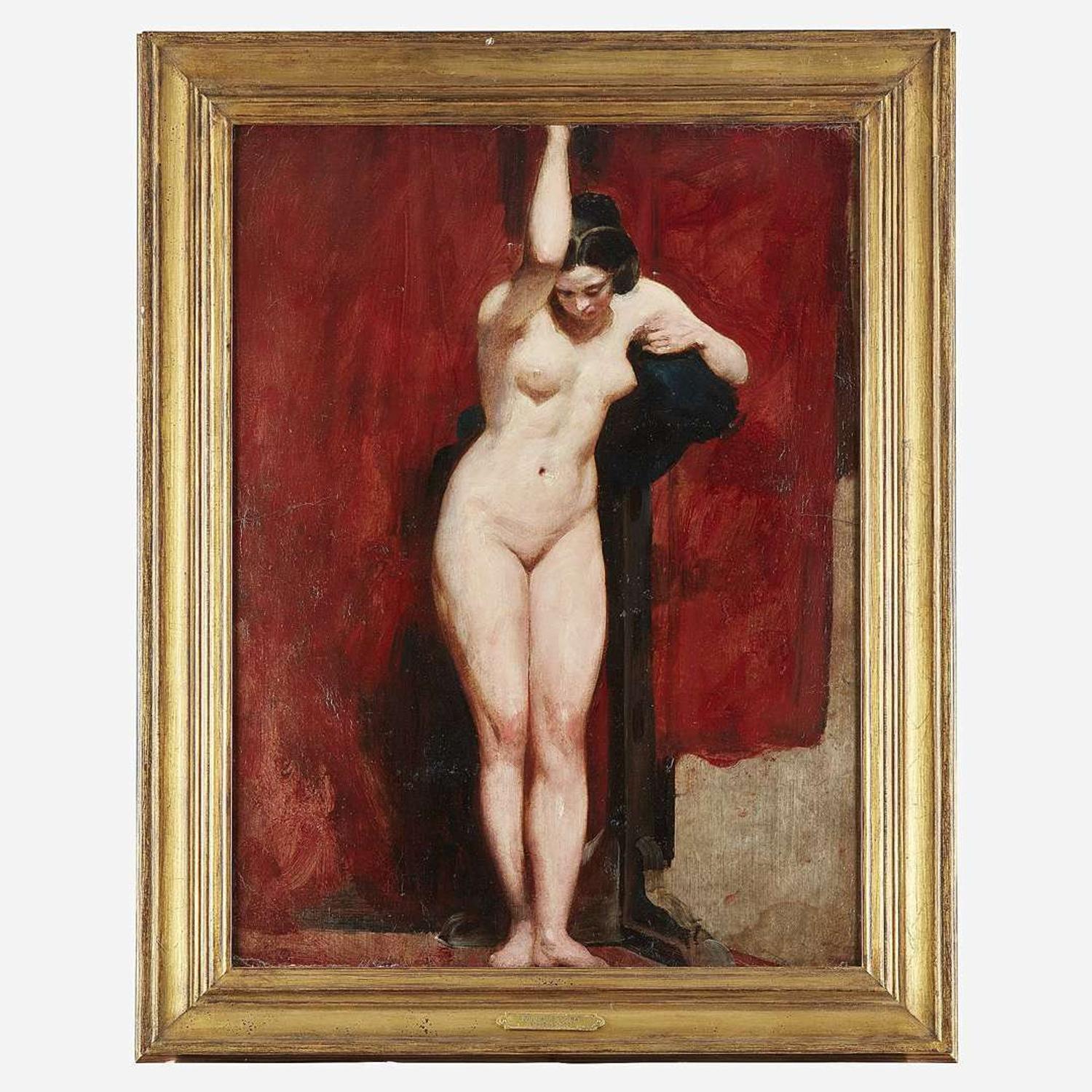 William Etty (British, 1787–1849) Standing Academic Nude