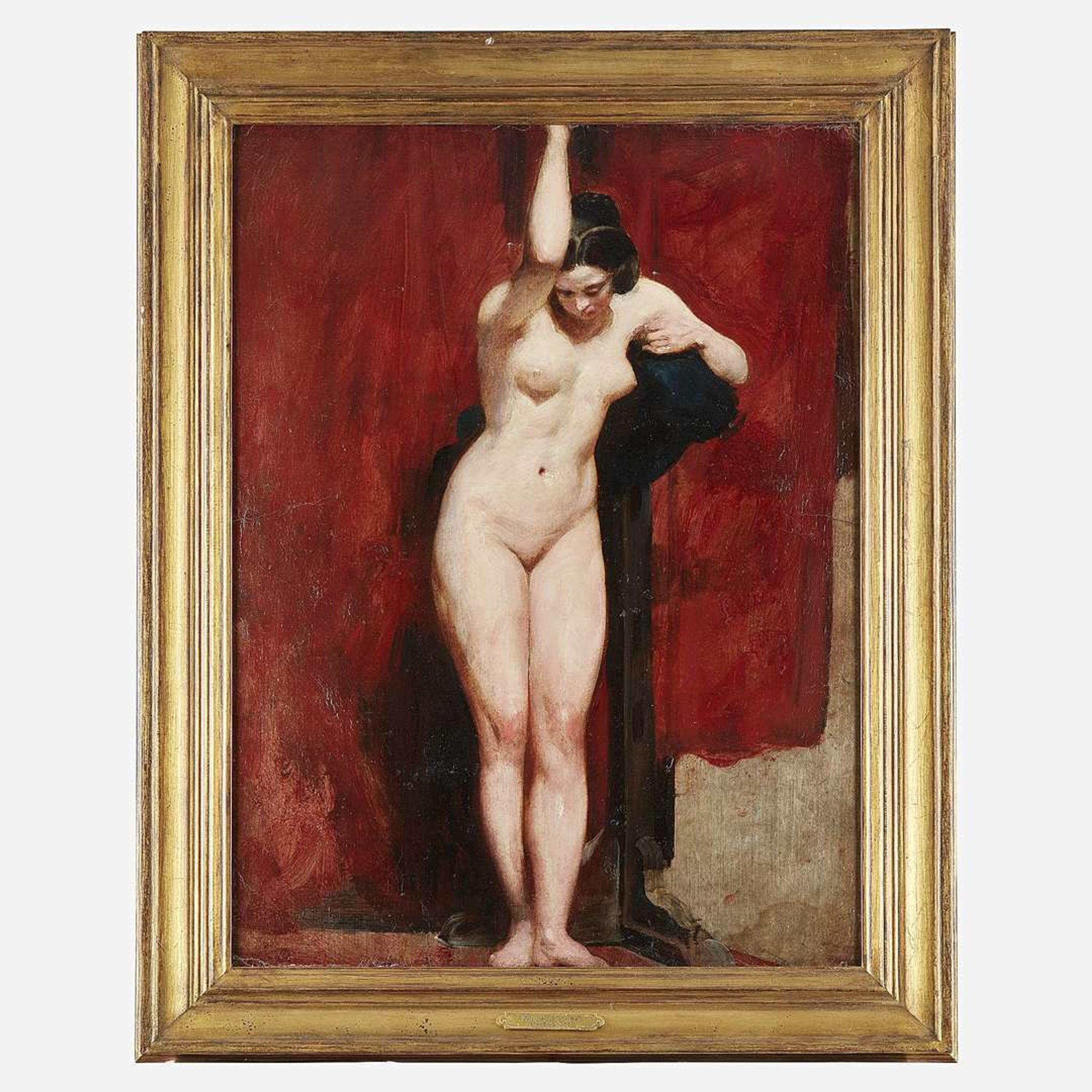 William Etty (British, 1787–1849) Standing Academic Nude
