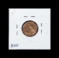 A 1914-D Indian Head $2.50 Gold Coin