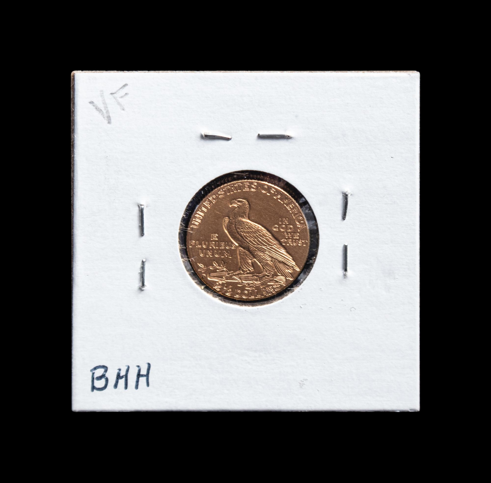 A 1914-D Indian Head $2.50 Gold Coin
