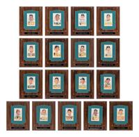 A Group of 17 Perez Steele Signed Autograph Celebration Baseball Postcards,