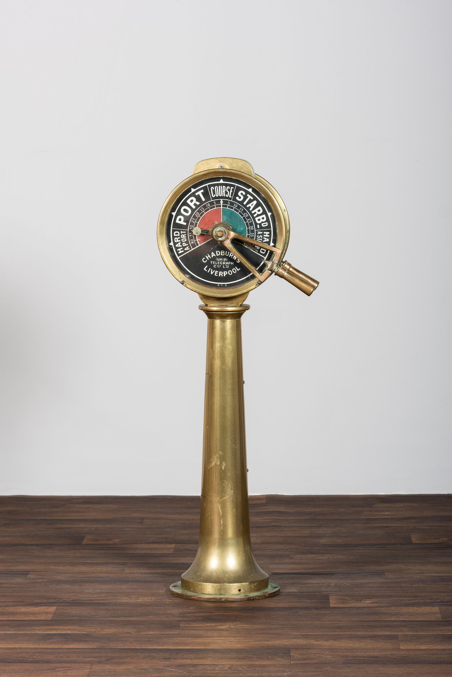 A Chadburn's Brass Ship's Telegraph