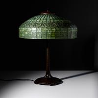 Lemon Leaf table lamp, c. 1905 USA
