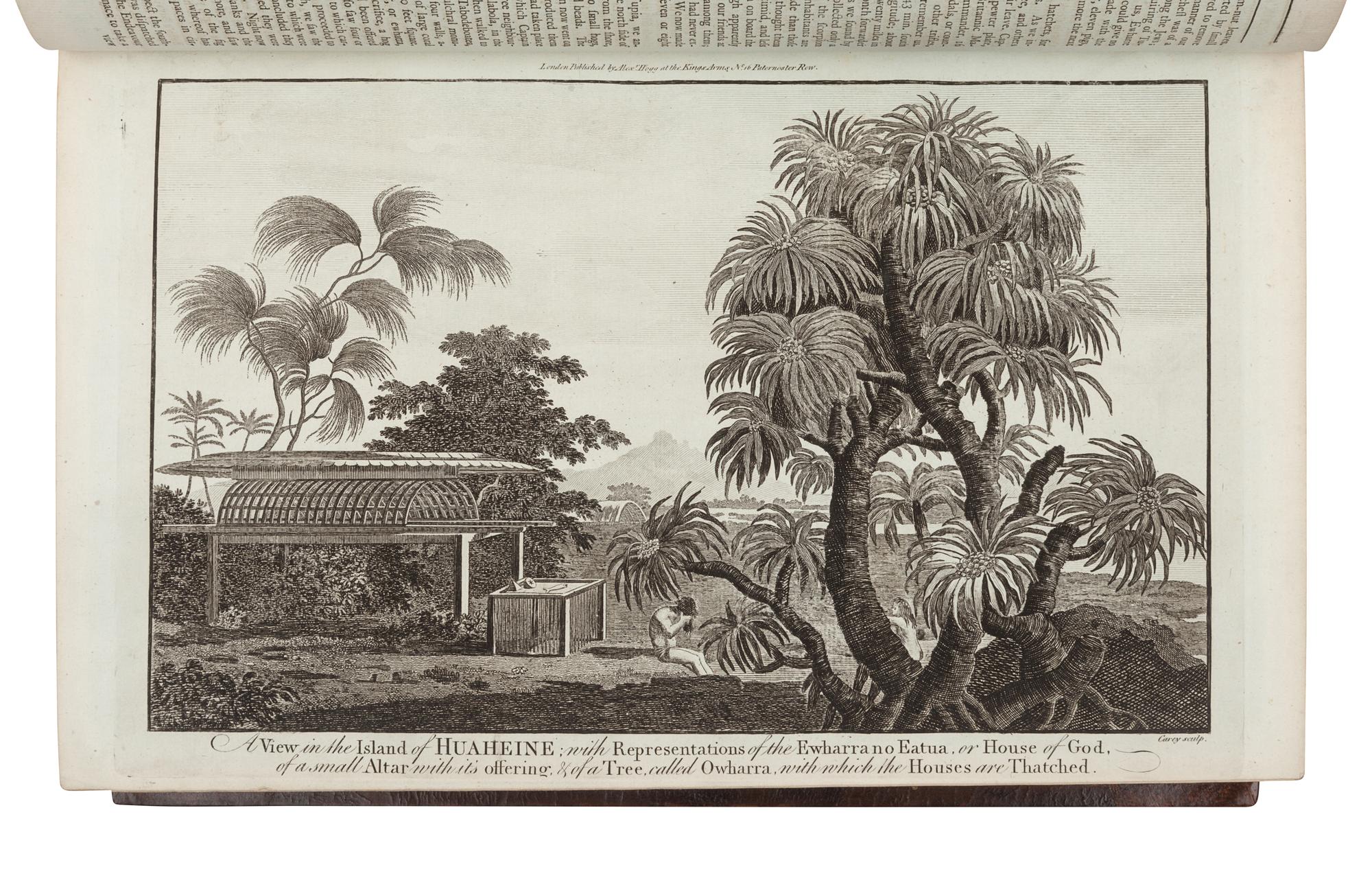[TRAVEL & EXPLORATION]. [COOK, James, Captain (1728-1779)]. ANDERSON, George William. New, Authentic, and Complete Collection of Voyages Round the World .... London: for Alex Hogg, [1784-1786].
