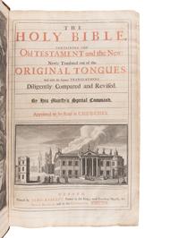 [BIBLE, in English]. The Holy Bible, containing the Old Testament and the New . Oxford: John Baskett, 1717-16.