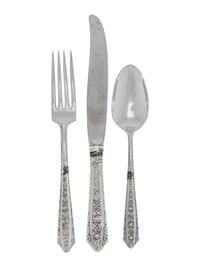 An American Silver Flatware Service