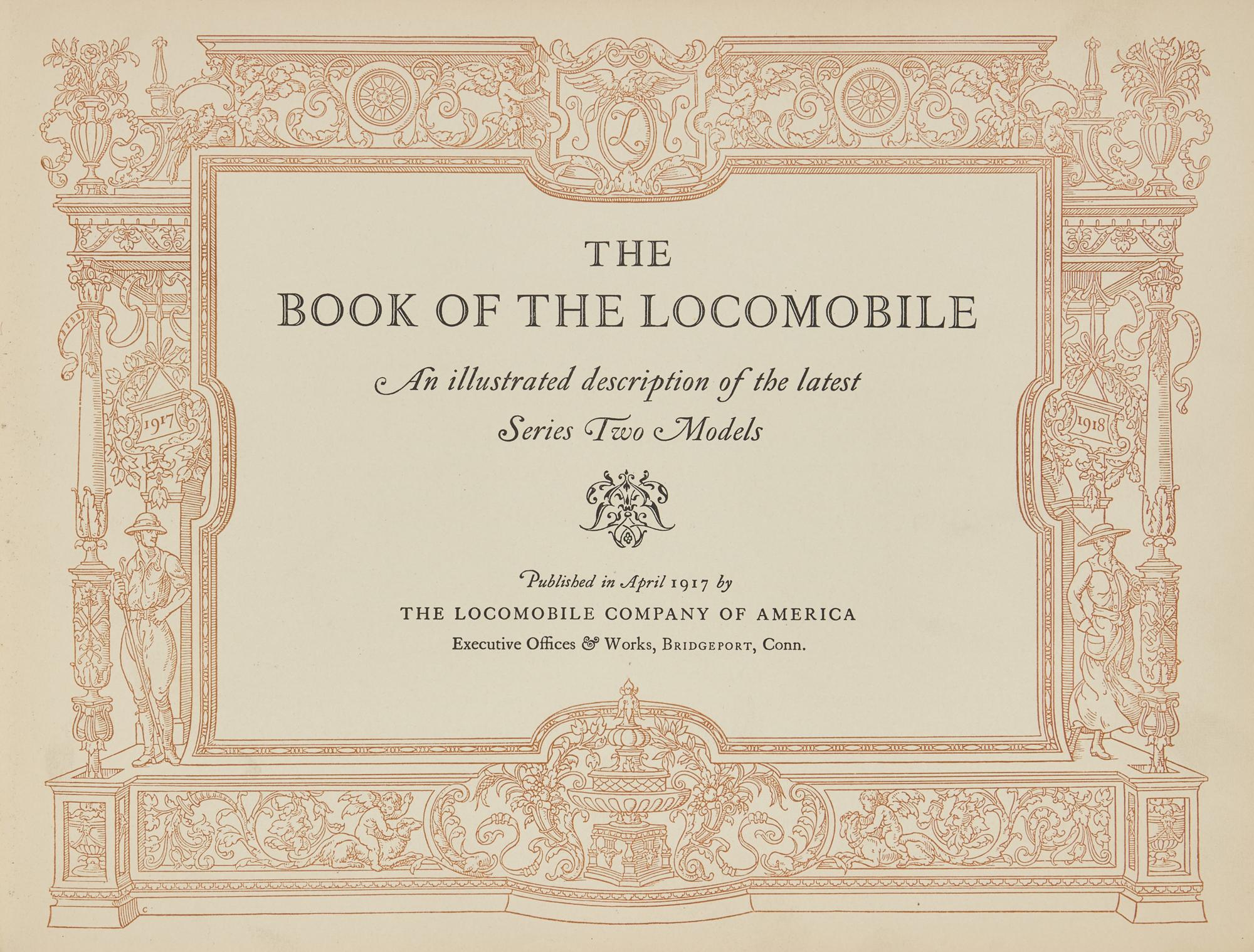 [Automobilia] Pair of titles on the early automobile, and four pieces of automobile ephemera